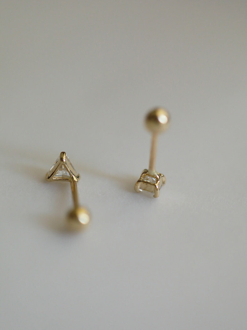 Bold Trigonometry Stud Earrings