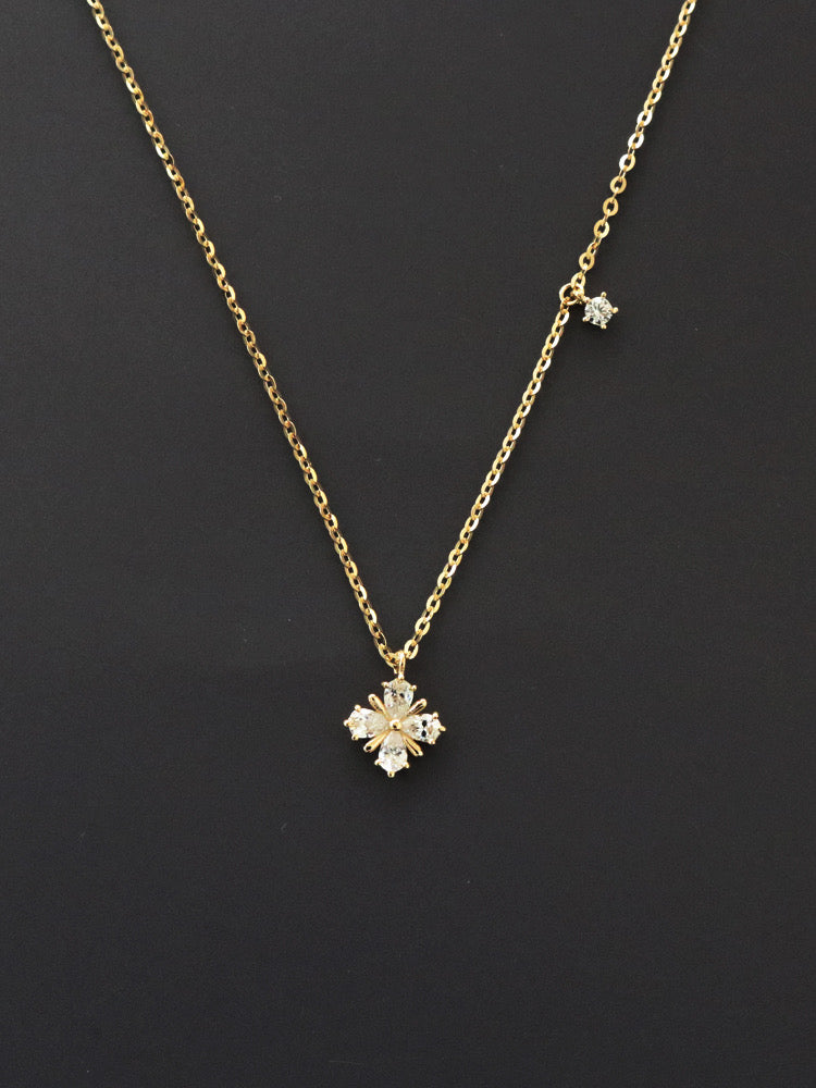 Crystal Snow Necklace