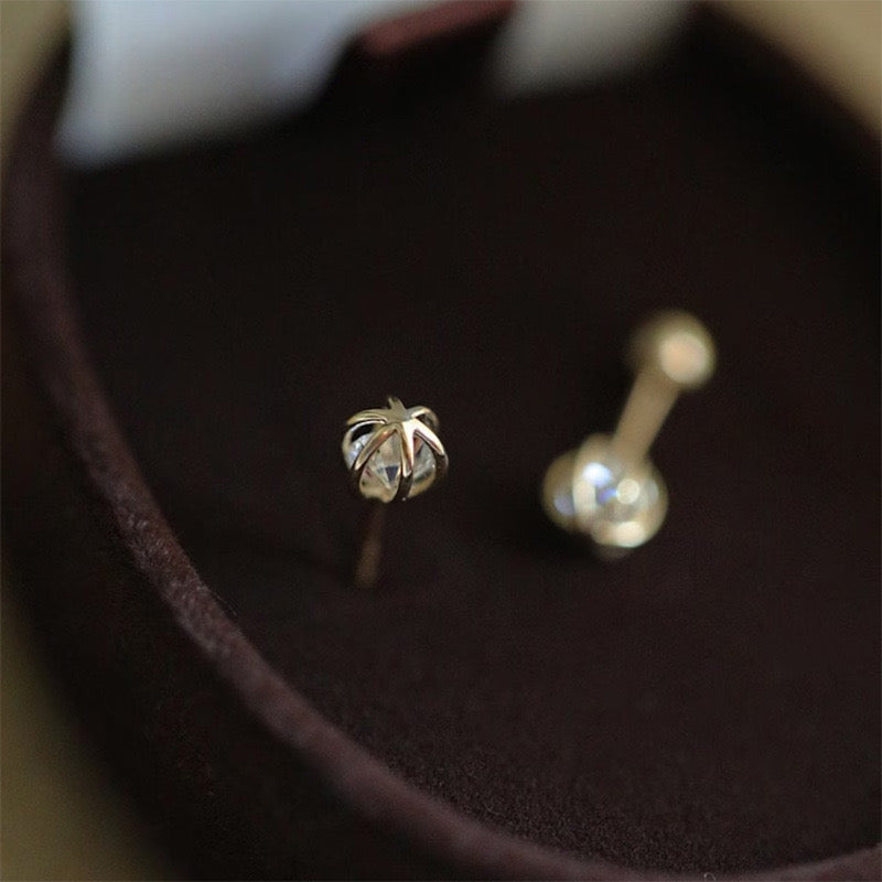 Crown Delight Stud Earrings