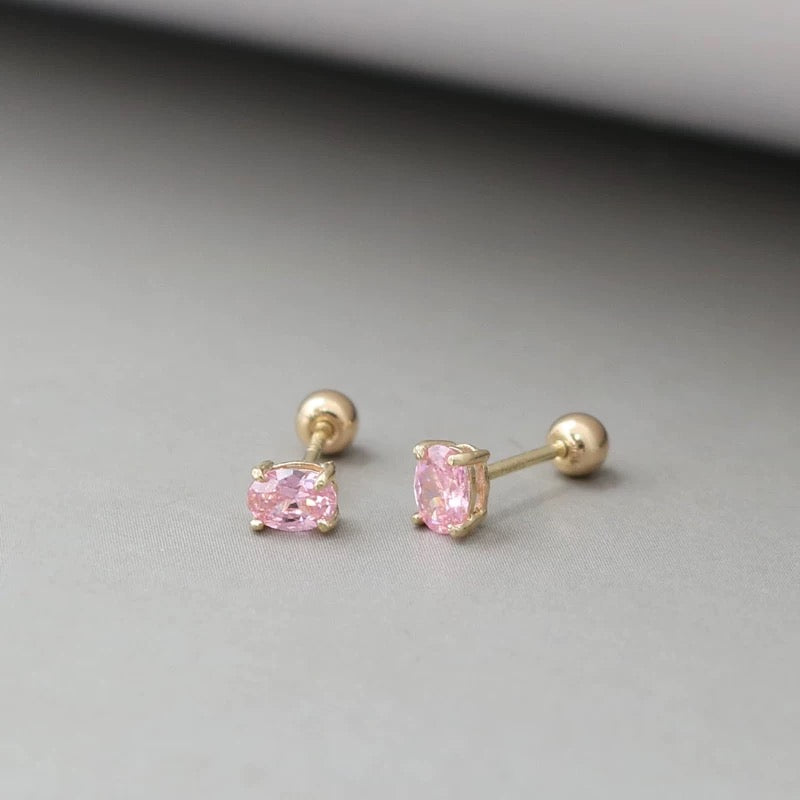 Ice Dice Stud Earrings