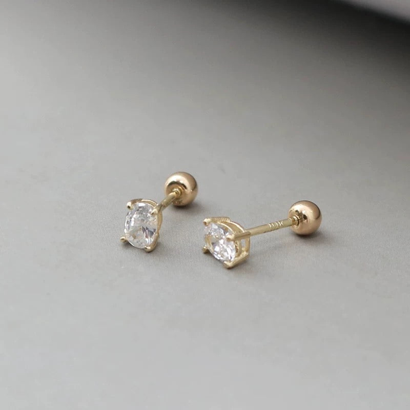 Ice Dice Stud Earrings