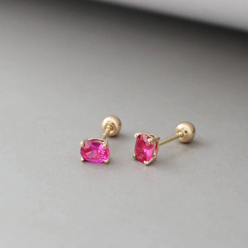 Ice Dice Stud Earrings