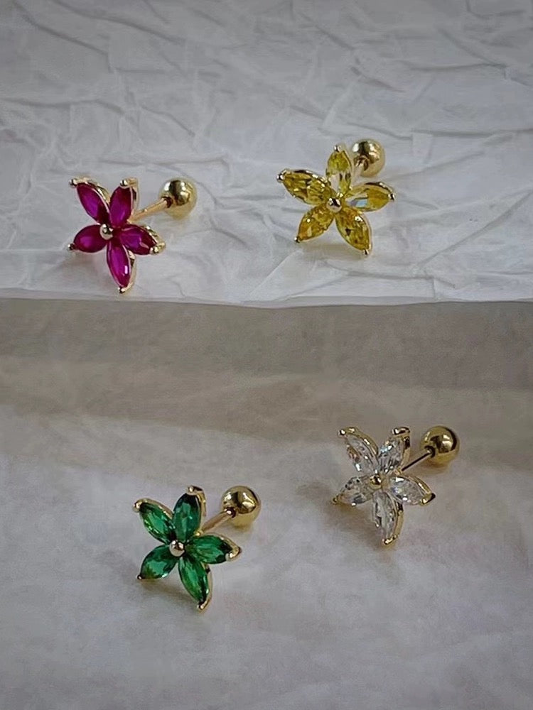 Starflower Stud Earrings