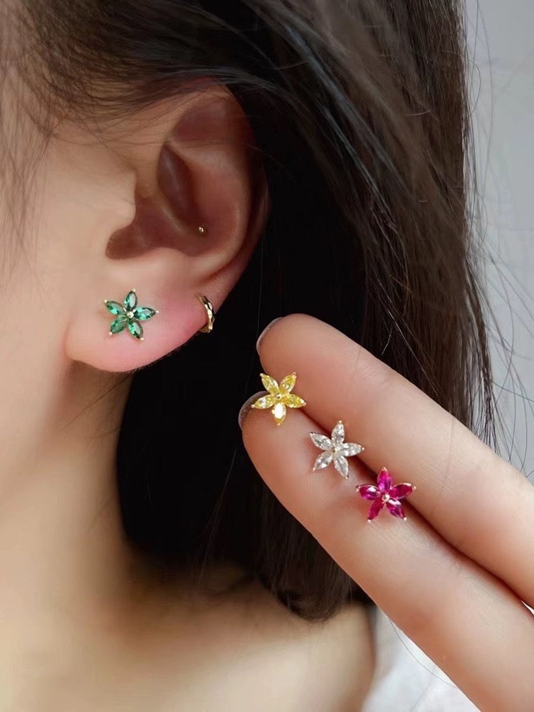 Starflower Stud Earrings