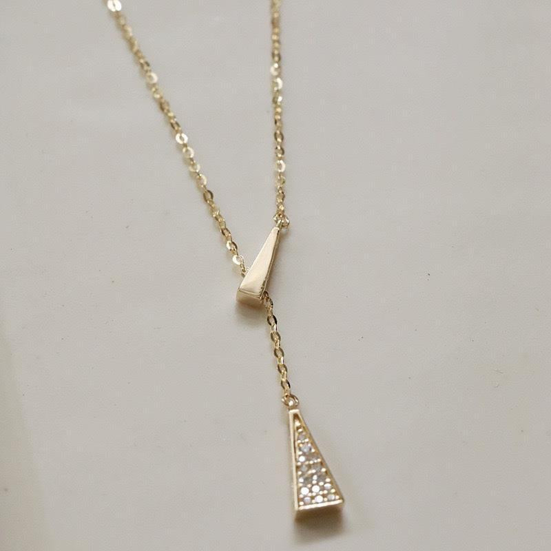 Wickham Triangles Sweater Necklace