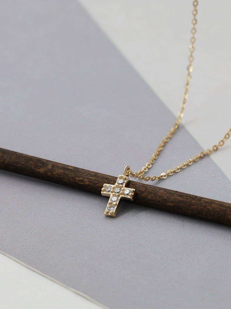 Mini Saint Cross Necklace