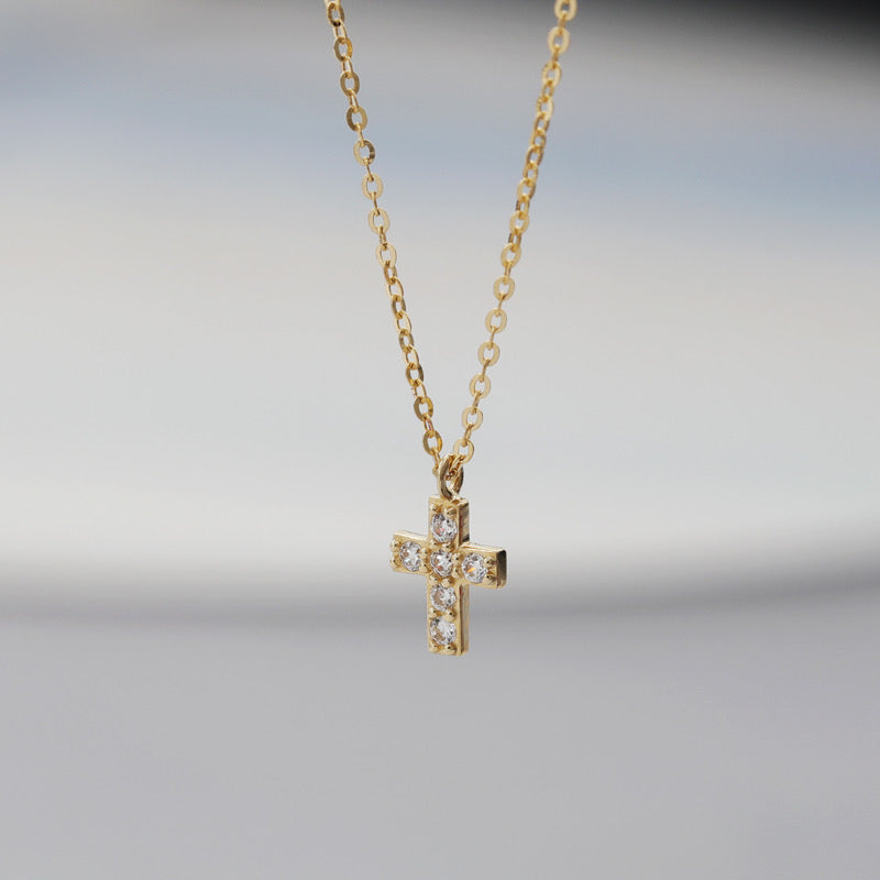 Mini Saint Cross Necklace