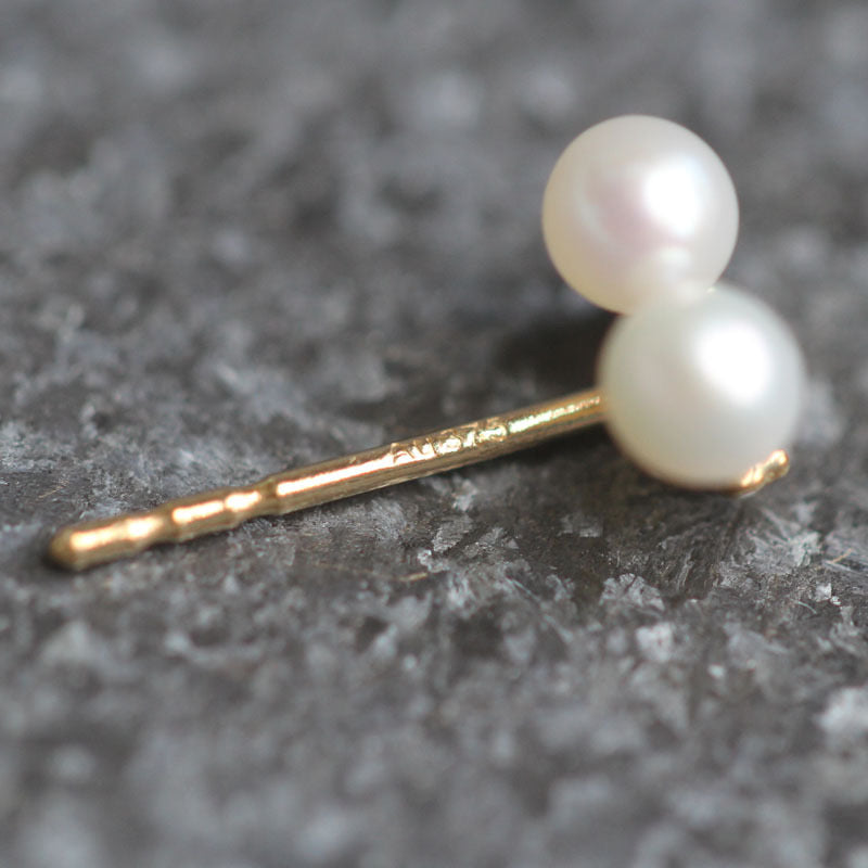 Cherry Pearls Stud Earrings