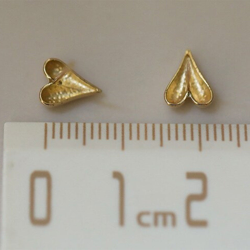 Dagger Heart Stud Earrings