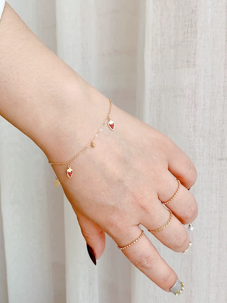 Strawberry Sora Bracelet / Anklet