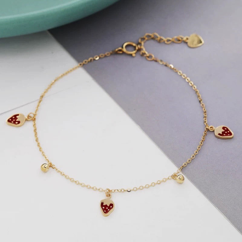 Strawberry Sora Bracelet / Anklet