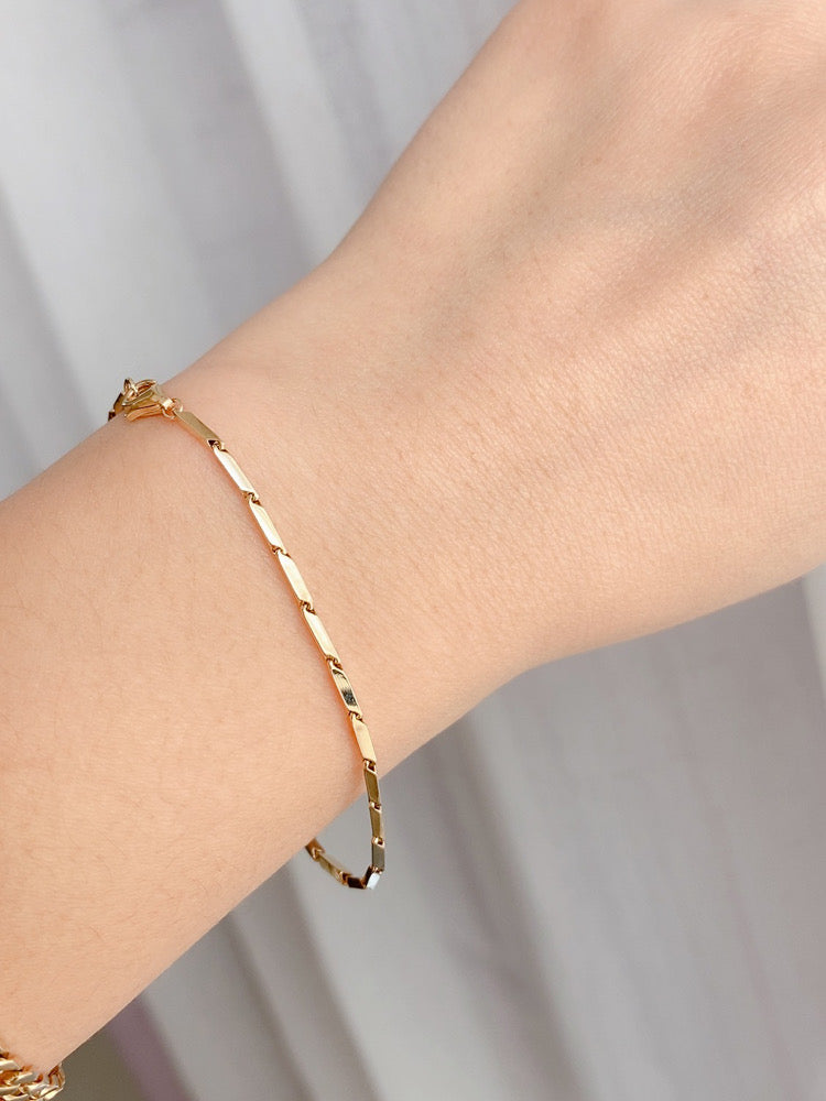 Thick Barleylink Chain Bracelet