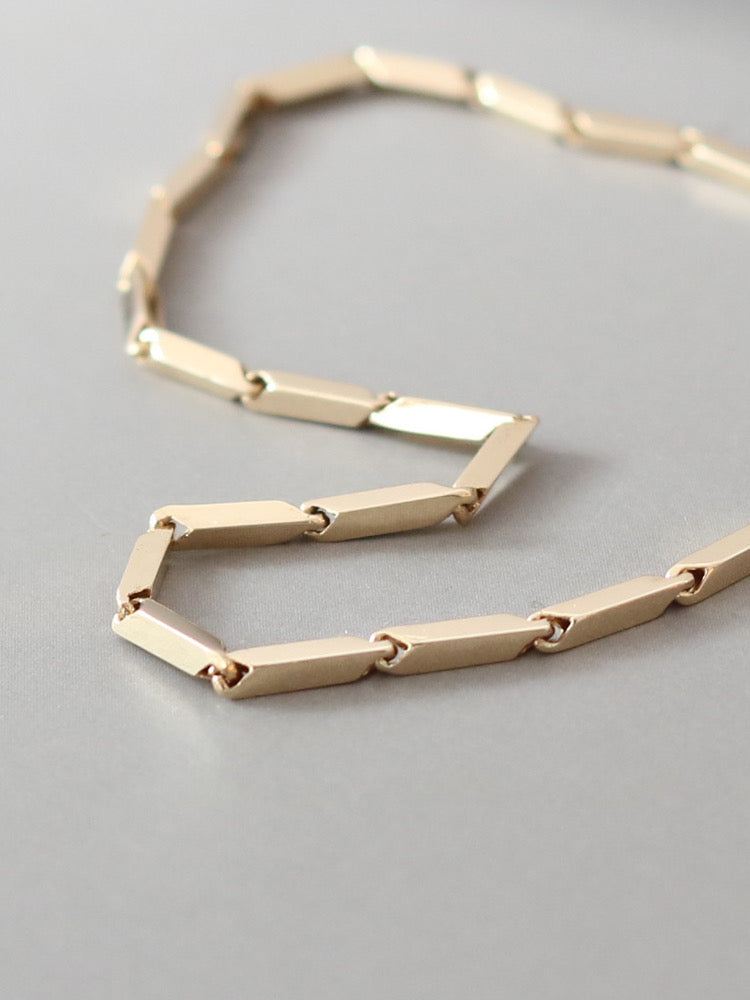 Thick Barleylink Chain Bracelet