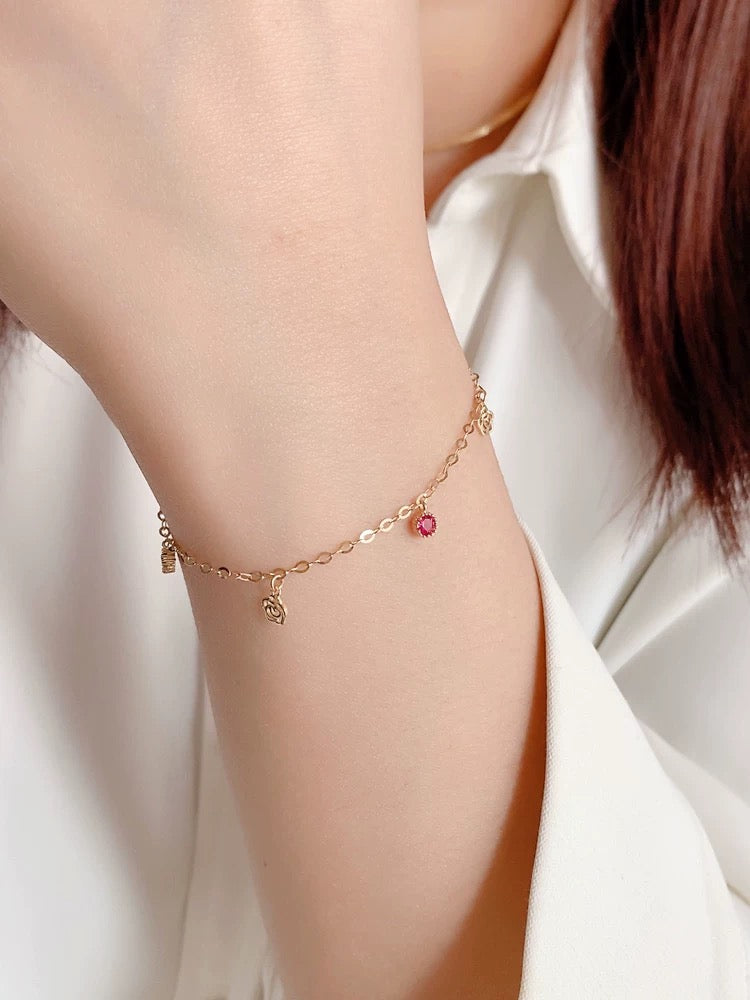 Ivana Rose Bezel Bracelet / Anklet