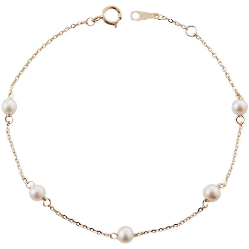 Five Pearl Bracelet