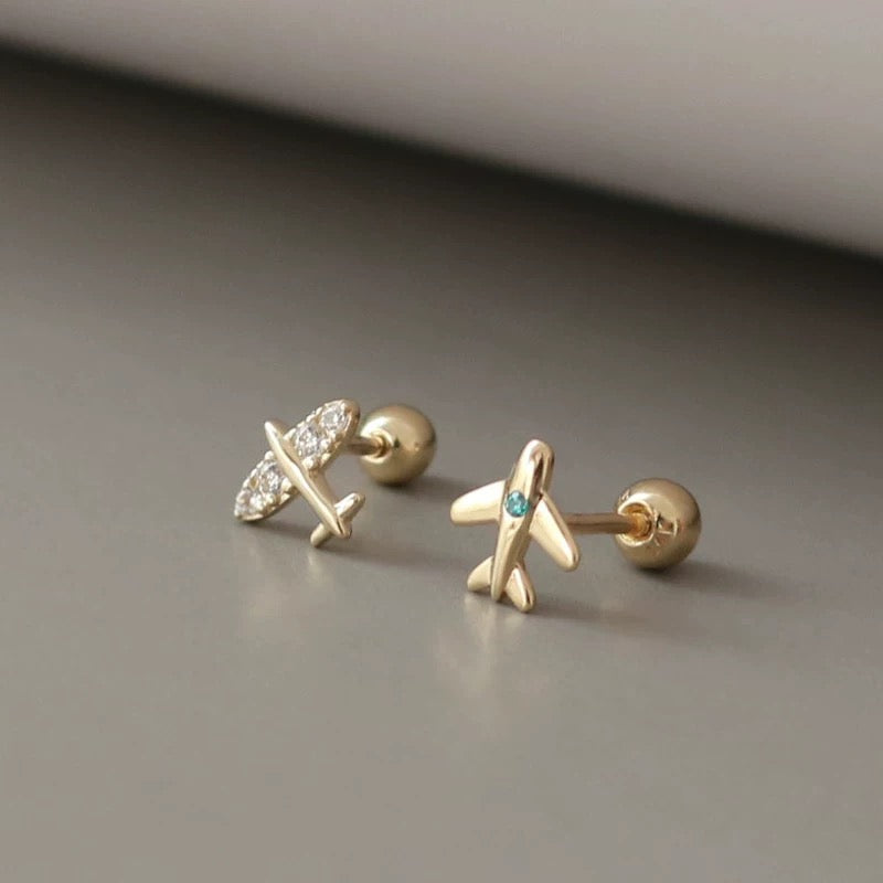 Asymmetric Sky High Stud Earrings