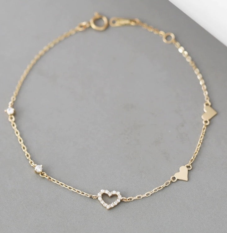 Splendid Hearts Bracelet