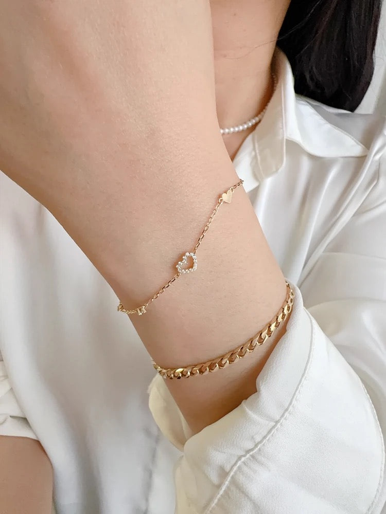 Splendid Hearts Bracelet