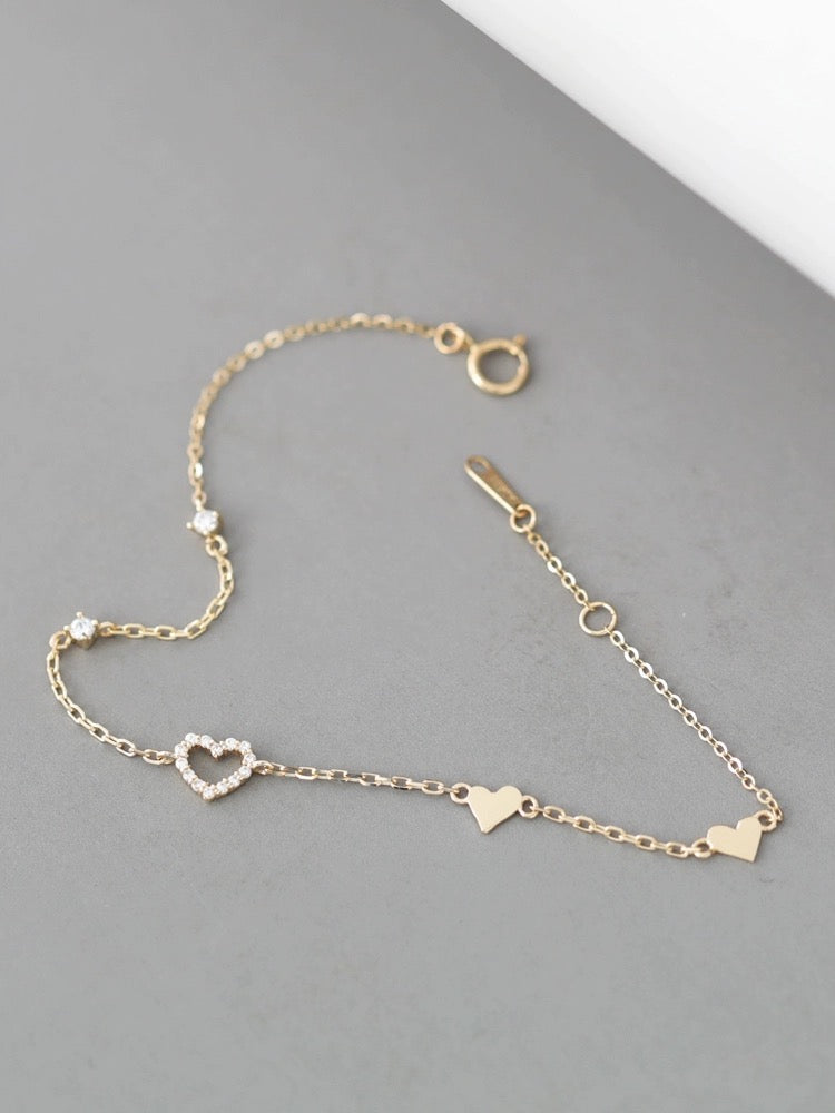 Splendid Hearts Bracelet