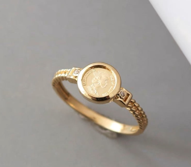 Sovereign Bezel Stackable Ring