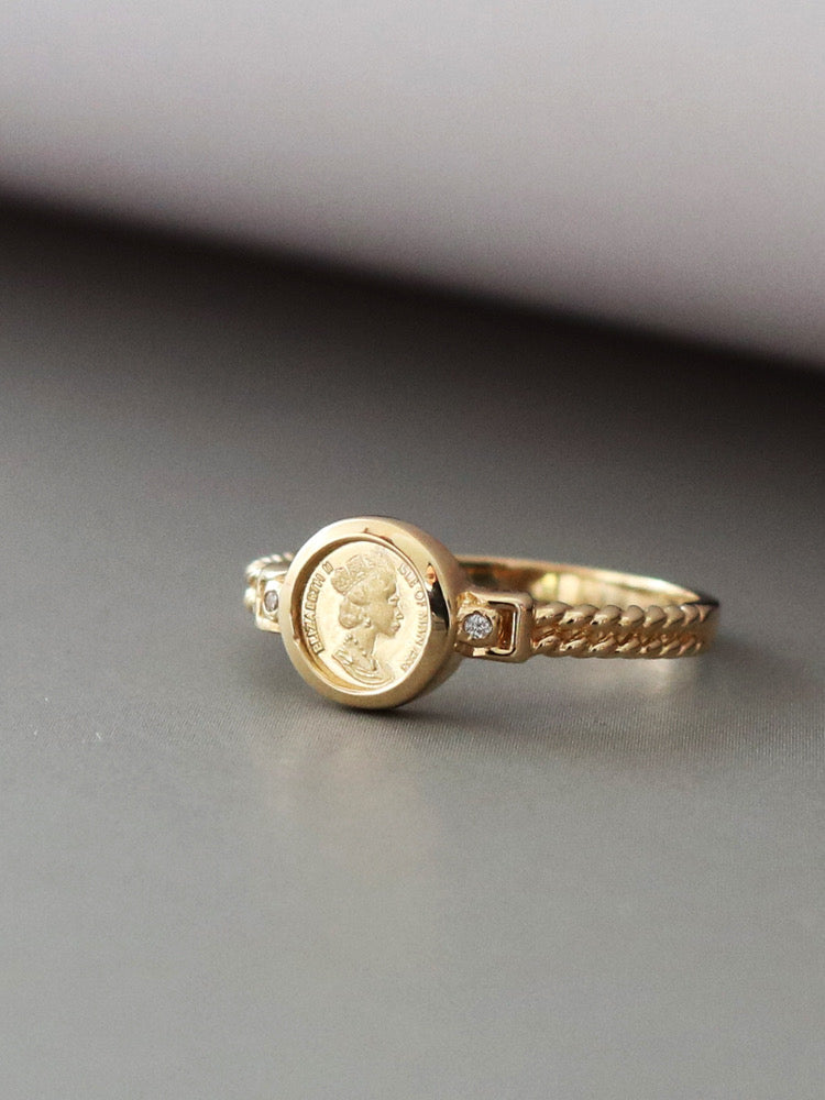 Sovereign Bezel Stackable Ring