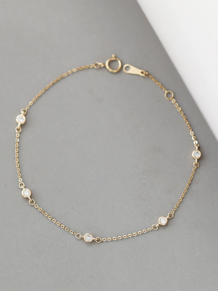 Fifth Bezel Avenue Grace Bracelet / Anklet