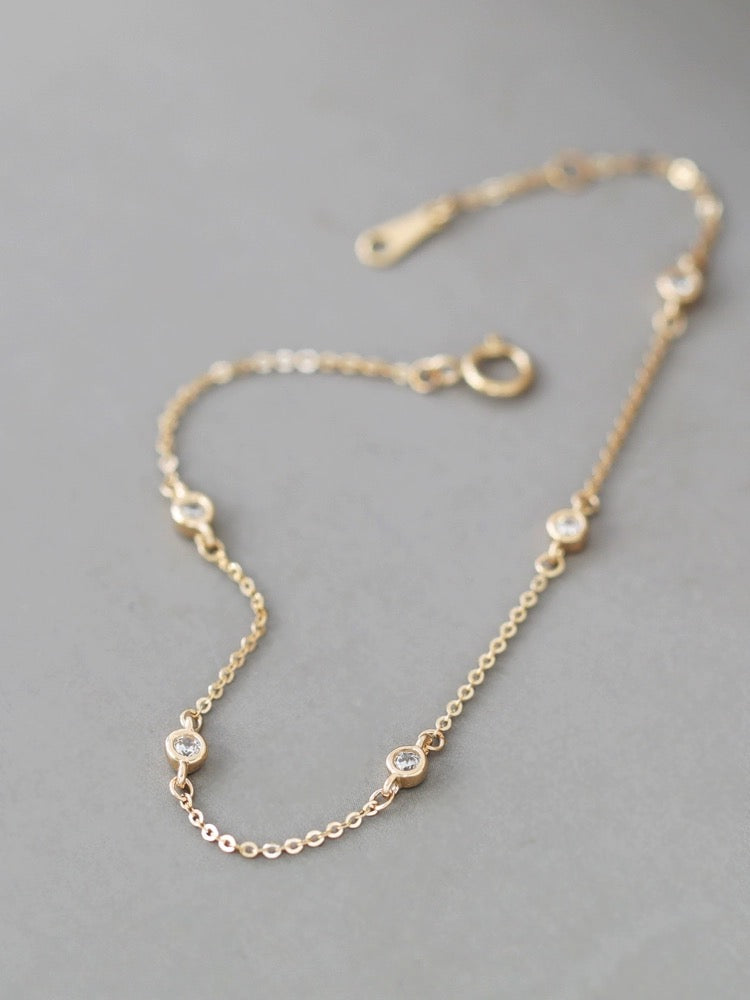 Fifth Bezel Avenue Grace Bracelet / Anklet