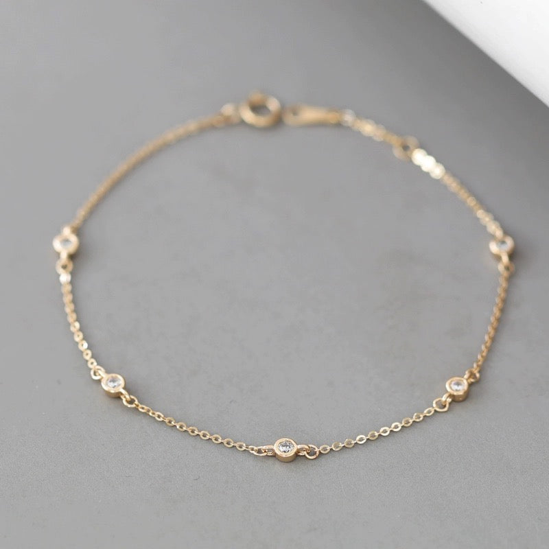 Fifth Bezel Avenue Grace Bracelet / Anklet