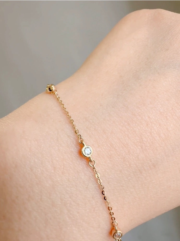 Fifth Bezel Avenue Grace Bracelet / Anklet