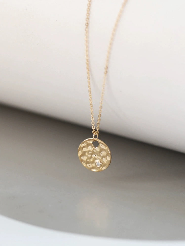 Elysian Circle Charm Necklace