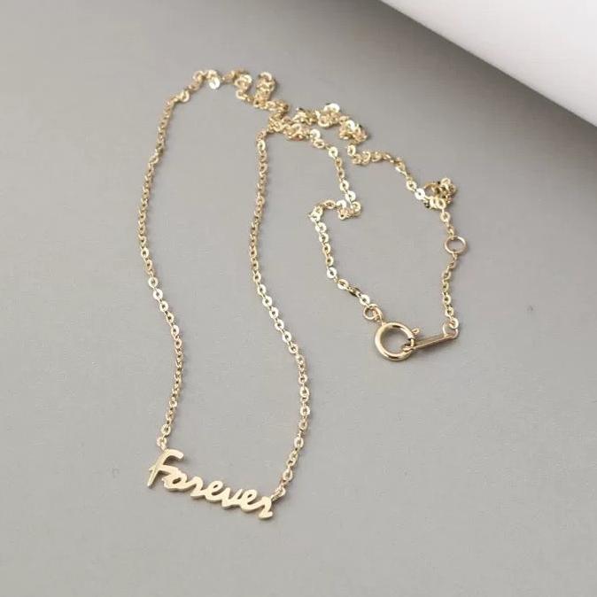 'Forever' Panel Bib Choker Necklace