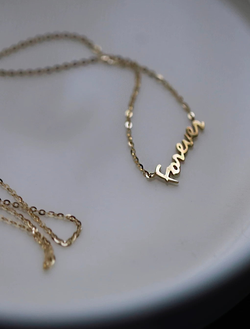 'Forever' Panel Bib Choker Necklace