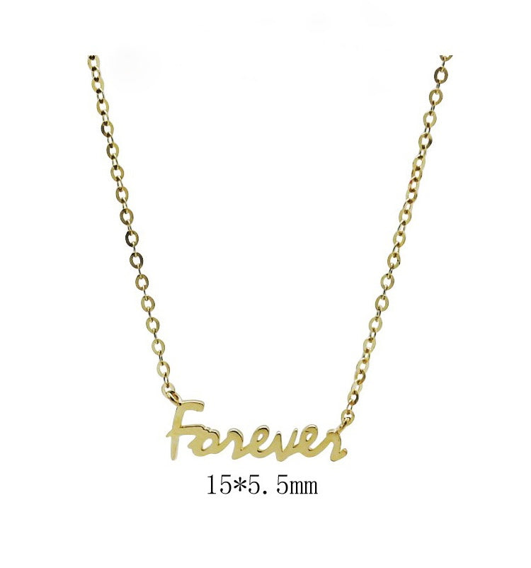 'Forever' Panel Bib Choker Necklace