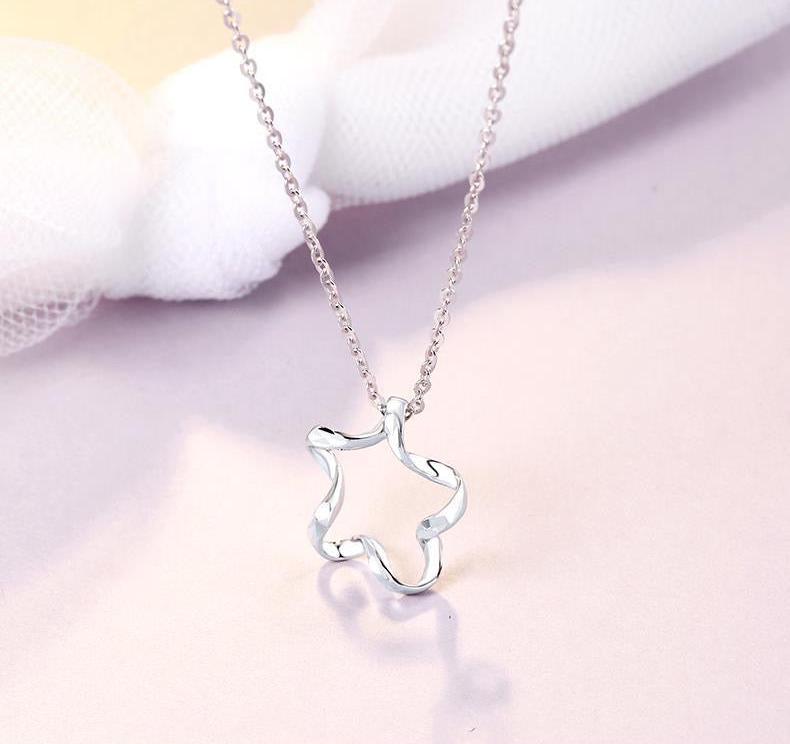 Origami Star Charm Necklace