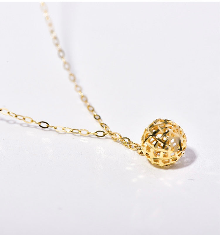 Caged Atlas Dome Necklace