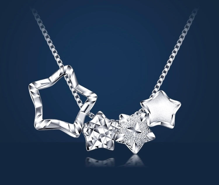 Treasured Stars Charm Necklace