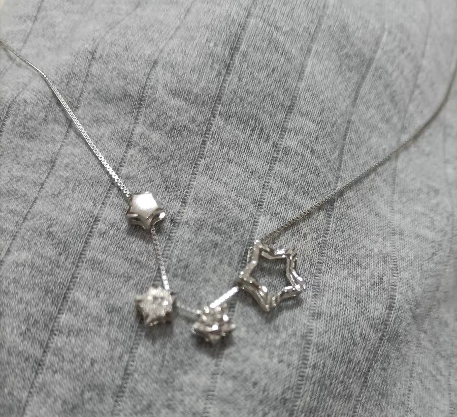 Treasured Stars Charm Necklace