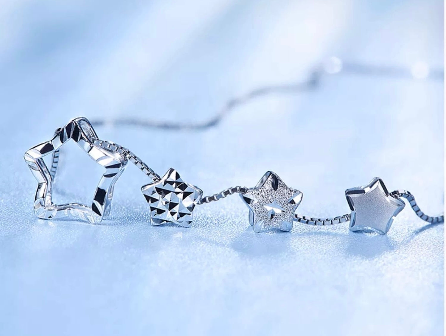 Treasured Stars Charm Necklace