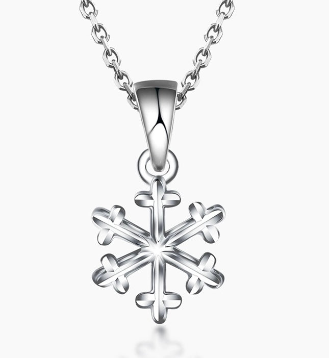 Snowflake Charm Pendant