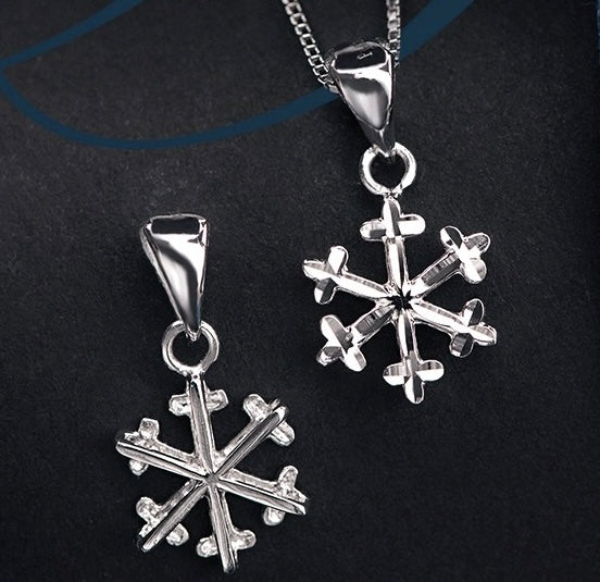 Snowflake Charm Pendant