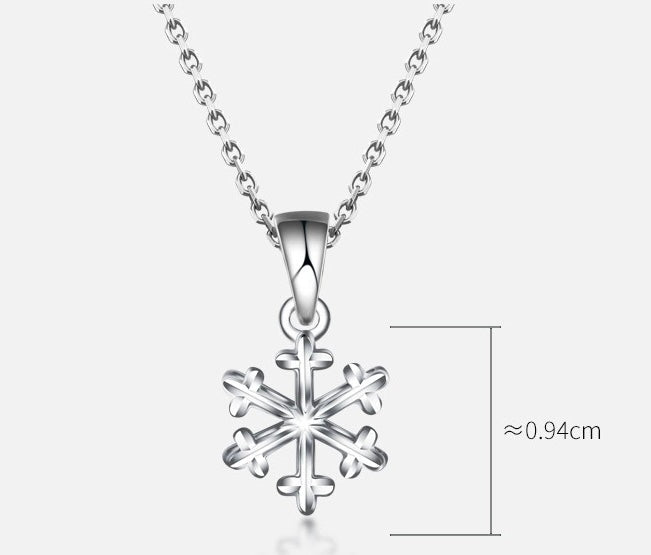 Snowflake Charm Pendant