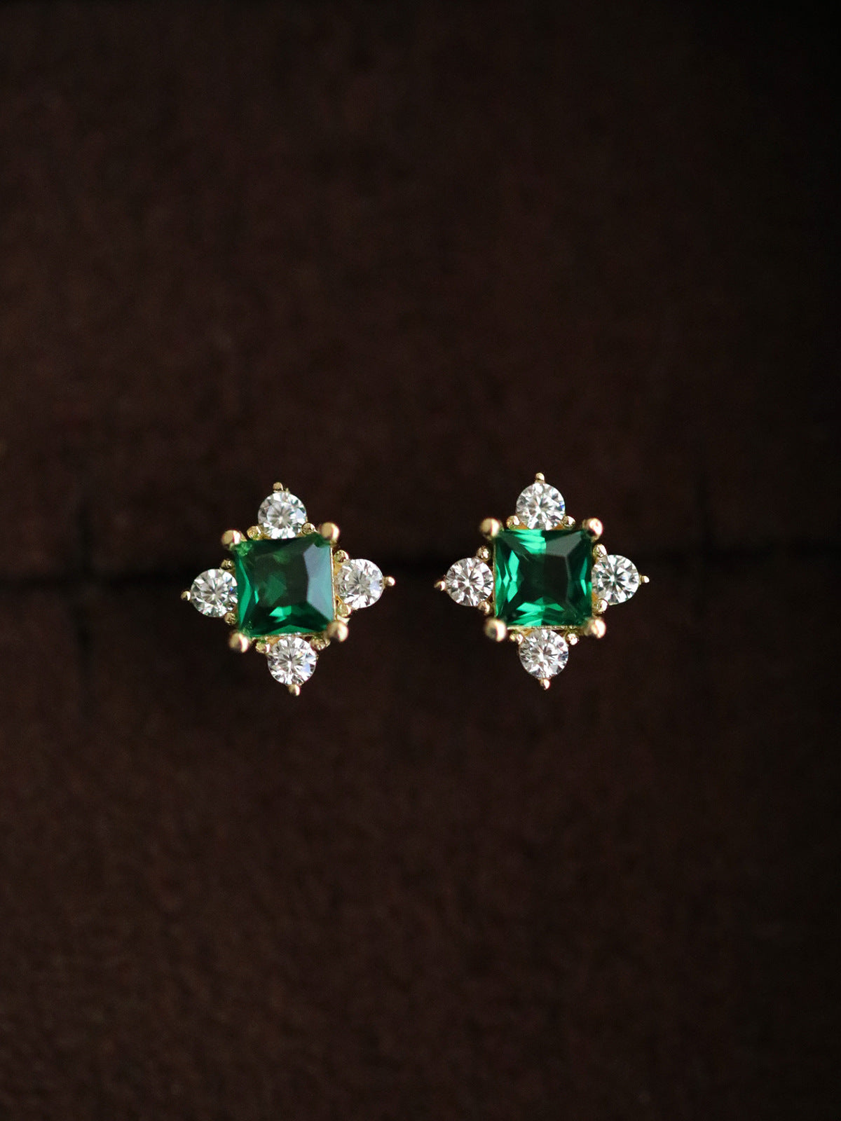 Emilie Crystal Stud Earrings