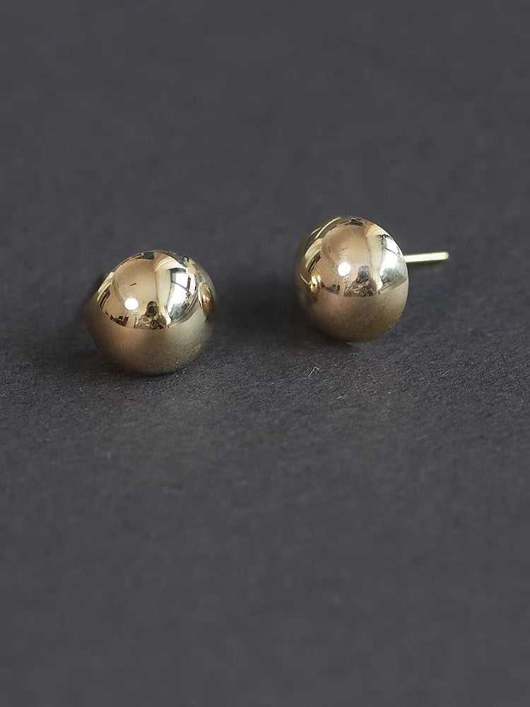 Bubble Drop Stud Earrings