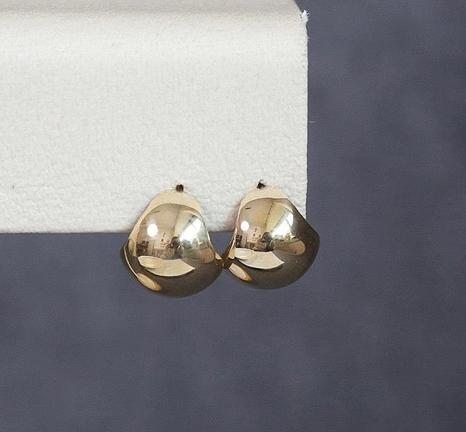 Bubble Drop Stud Earrings