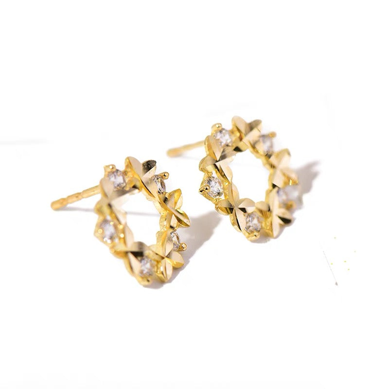 Charlotte Wreath Stud Earrings