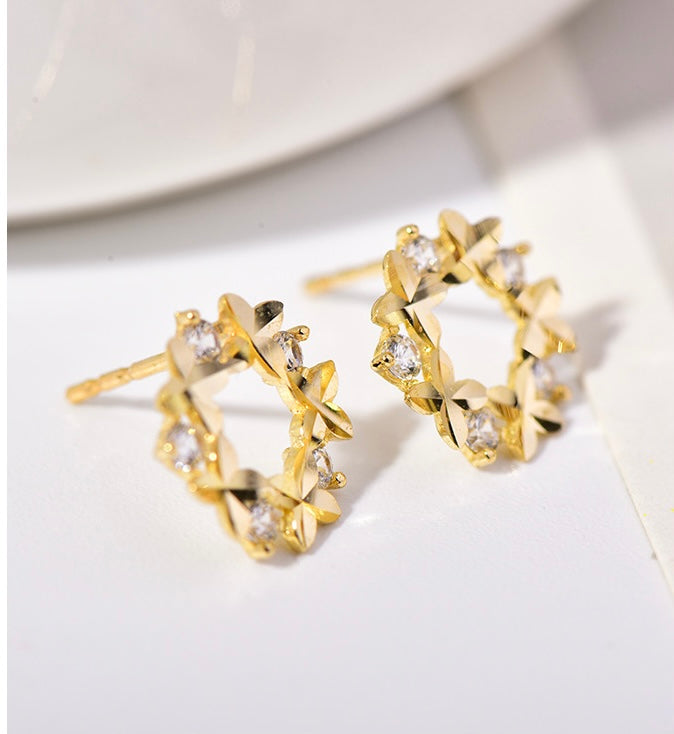 Charlotte Wreath Stud Earrings