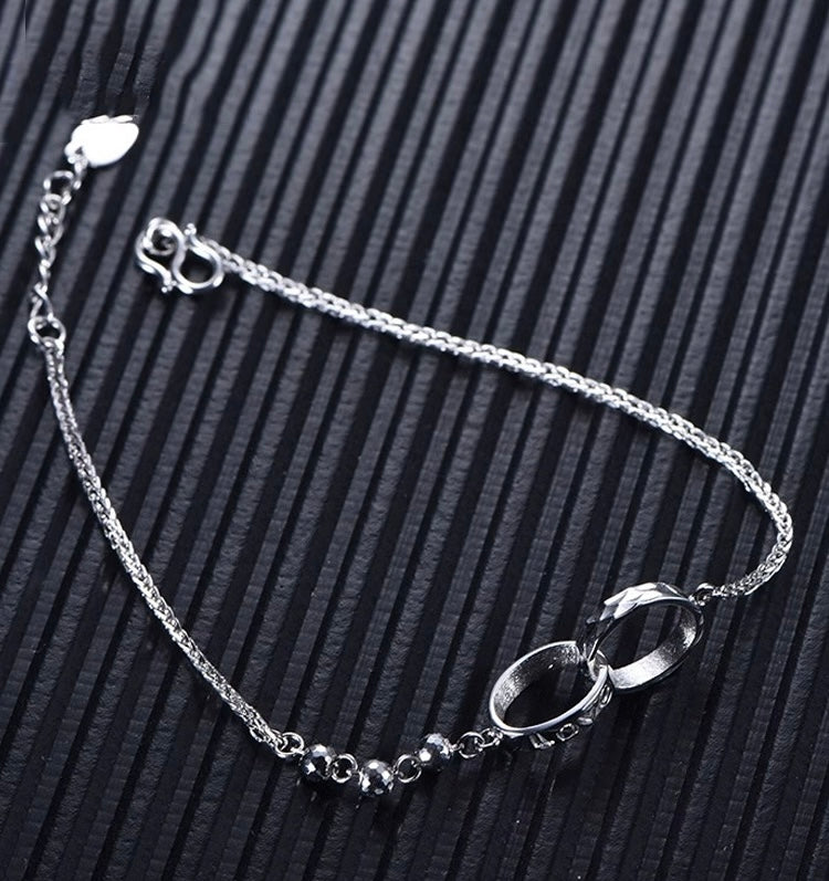 Interlinked Love Rings Bracelet