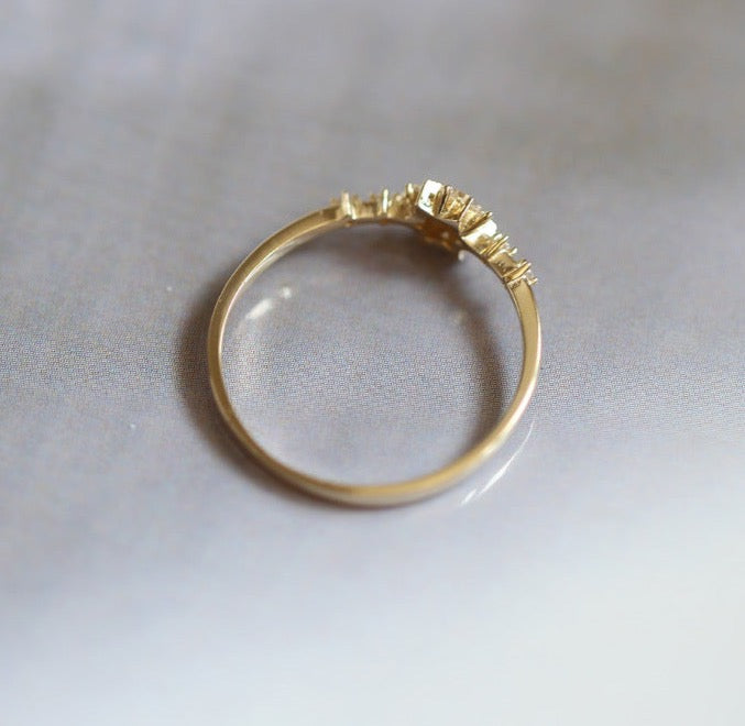 Imperial Cluster Stackable Ring