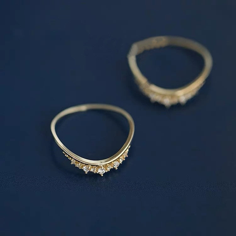 Jubilee Crown Stackable Ring