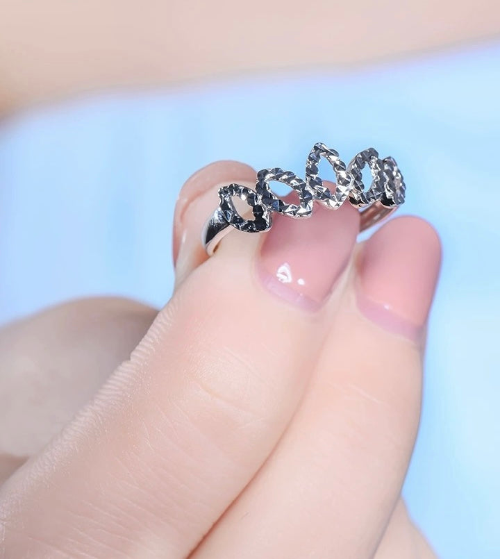 Petal Crown Stackable Ring